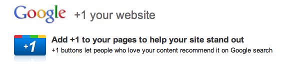 Google plus one button,Google +1 WordPress